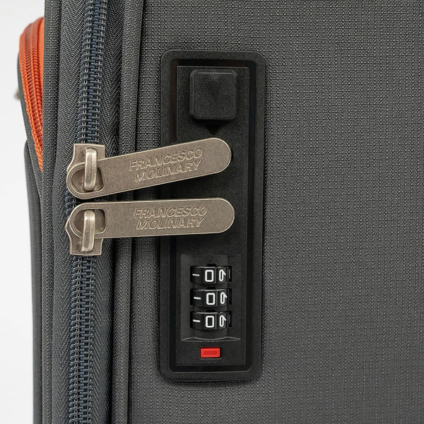 Изображение товара Чемодан на колесах Francesco Molinary 270-29111-3/16GOR (серый)