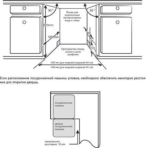 Изображение товара Посудомоечная машина Korting KDI 45877