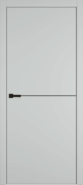 Изображение товара Дверь межкомнатная Emalex Basic 1 70x200 (Steel/ABS Black)