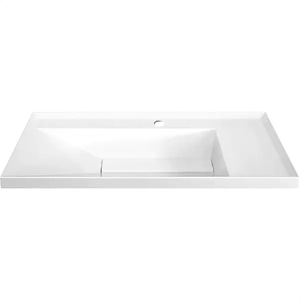 Изображение товара Умывальник Belux Фаворит 1000-01 (18, белый матовый/Solid Surface)