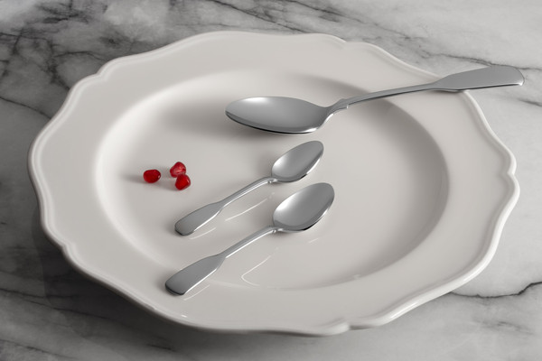 Изображение товара Кофейная ложка Luxstahl Bergamo KL-48 / кт0510