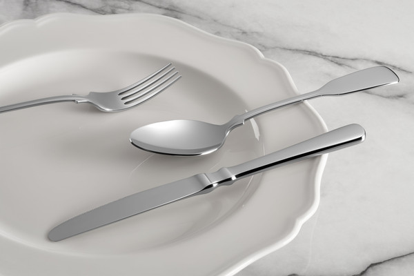 Изображение товара Кофейная ложка Luxstahl Bergamo KL-48 / кт0510