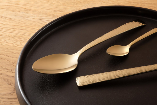 Изображение товара Кофейная ложка Luxstahl Dune Champagne KL-38 / кт8029