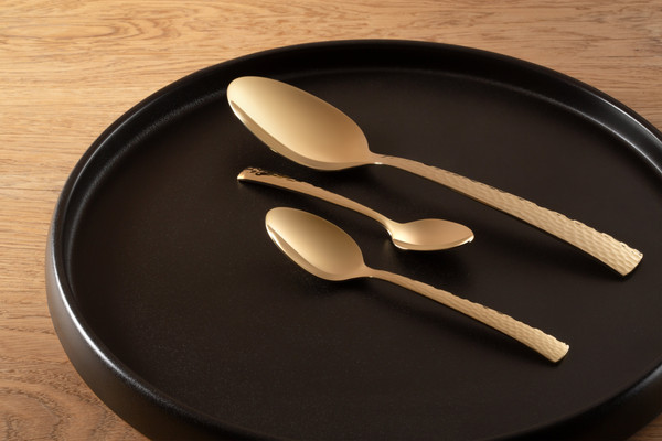 Изображение товара Кофейная ложка Luxstahl Dune Champagne KL-38 / кт8029