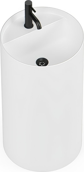 Изображение товара Умывальник Belux Осло 450x800 (18, белый матовый/Solid Surface)