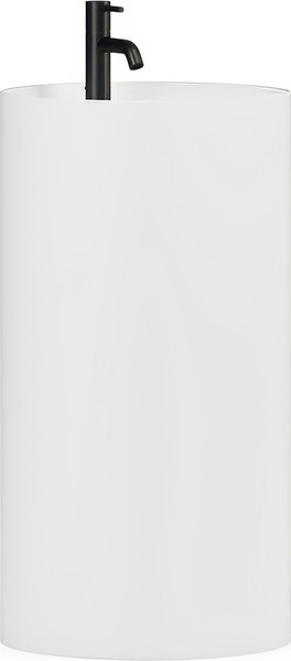 Изображение товара Умывальник Belux Осло 450x800 (18, белый матовый/Solid Surface)