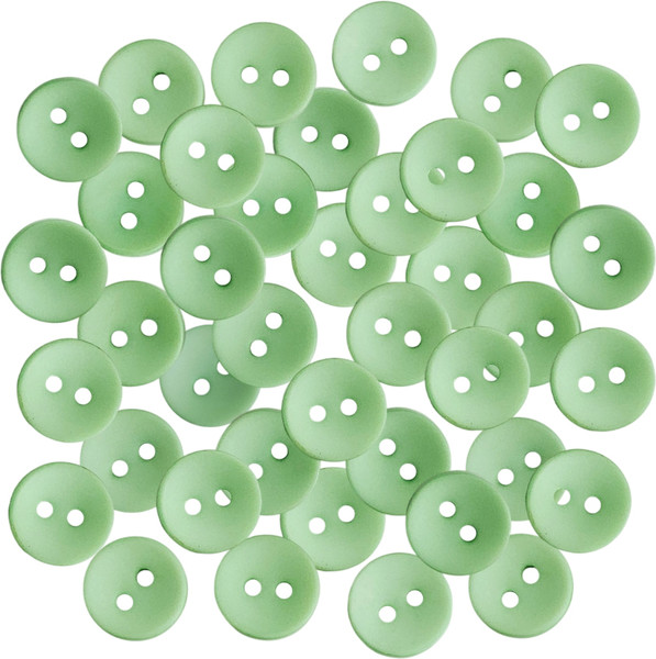 Изображение товара Набор пуговиц Sentex P-001-11.5/2 (100шт, салатовый)