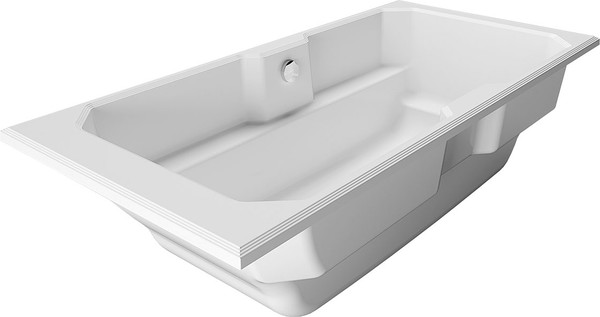 Изображение товара Ванна из искусственного мрамора Belux Кастилия ВКА 1900 (18, белый матовый)