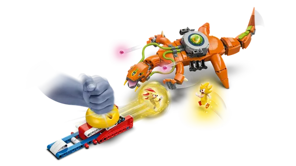 Изображение товара Конструктор Lego Sonic Супер Шедоу против Биолизарда 77003