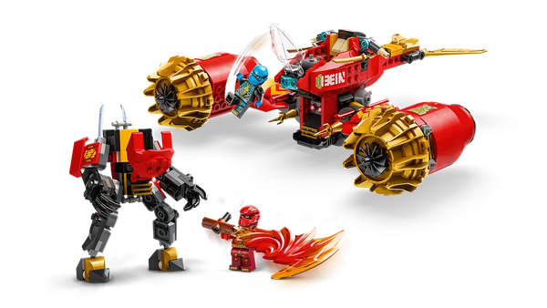 Изображение товара Конструктор Lego Ninjago Боевой робот Кая Всадник бури 71830