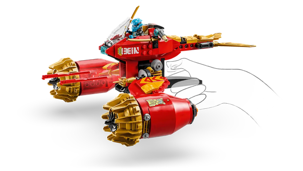 Изображение товара Конструктор Lego Ninjago Боевой робот Кая Всадник бури 71830