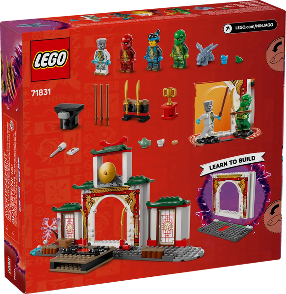 Изображение товара Конструктор Lego Ninjago Храм Кружитцу ниндзя 71831