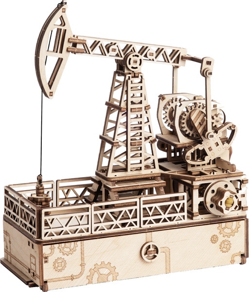 Изображение товара Сборная модель Drovo Нефтяная вышка с секретом / DR023