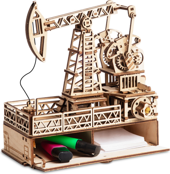 Изображение товара Сборная модель Drovo Нефтяная вышка с секретом / DR023