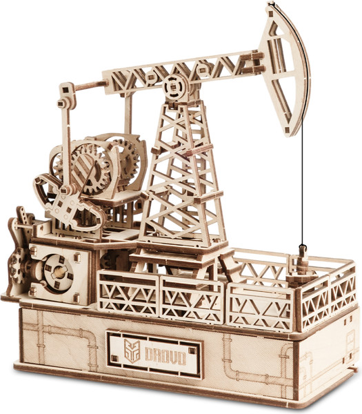 Изображение товара Сборная модель Drovo Нефтяная вышка с секретом / DR023