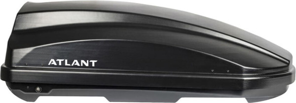 Изображение товара Автобокс Атлант Breeze Двухсторонний / 24527 (370л, черный матовый)