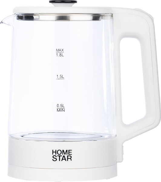 Изображение товара Электрочайник HomeStar HS-1008 / 107009 (белый)