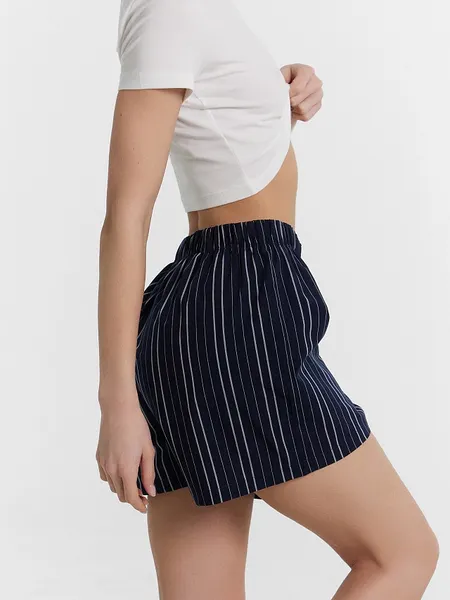 Изображение товара Комплект домашней одежды Mark Formelle 592548 (р.164/170-84-90, белый/белая полоска на море)