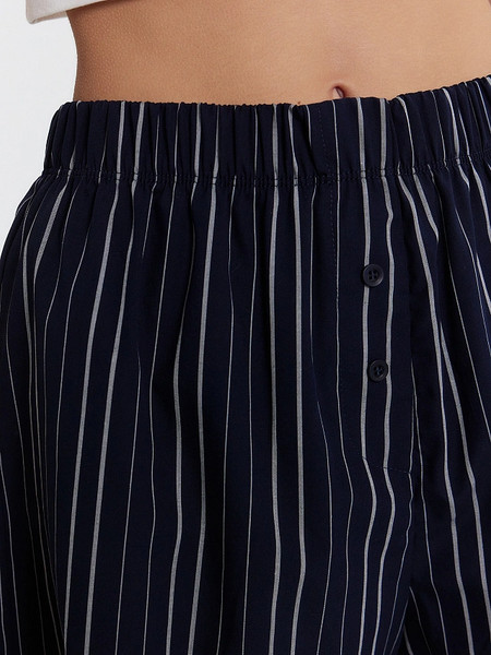 Изображение товара Комплект домашней одежды Mark Formelle 592548 (р.164/170-92-98, белый/белая полоска на море)