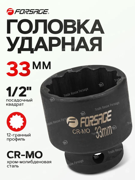 Изображение товара Головка слесарная Forsage F-44836 (27092)