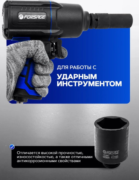 Изображение товара Головка слесарная Forsage F-4458541 (27095)