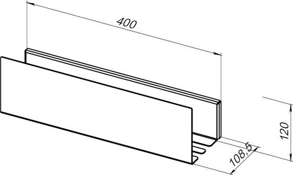 Изображение товара Полка для ванной Aquanet Магнум 341531