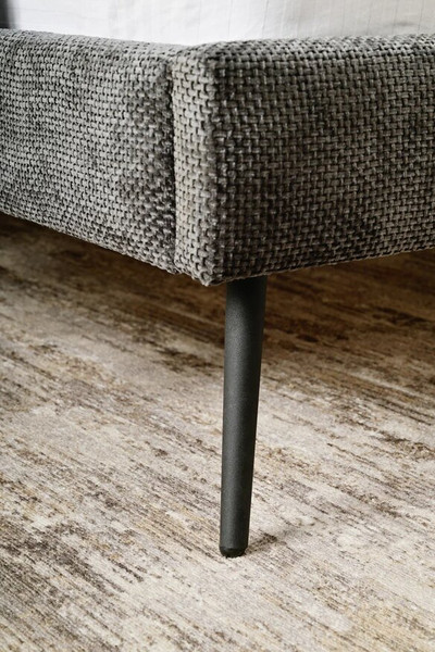 Изображение товара Двуспальная кровать ДСВ Сильвия 1.6 (графит)