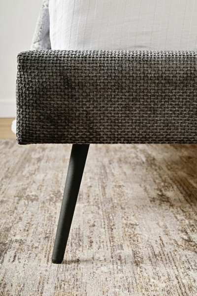 Изображение товара Двуспальная кровать ДСВ Сильвия 1.6 (графит)