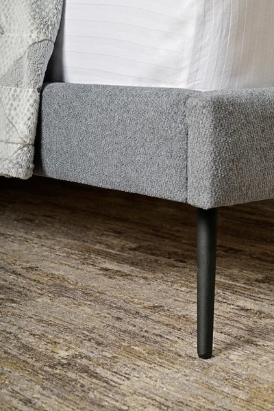 Изображение товара Двуспальная кровать ДСВ Сильвия 1.6 (данко бетон)