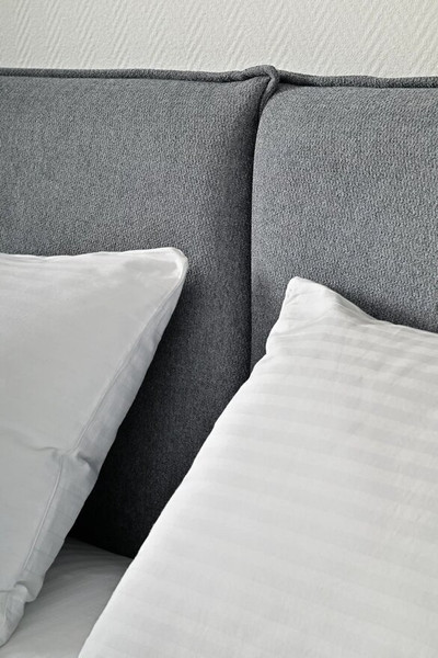 Изображение товара Двуспальная кровать ДСВ Сильвия 1.6 (данко бетон)