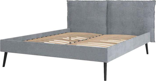 Изображение товара Двуспальная кровать ДСВ Сильвия 1.6 (данко бетон)