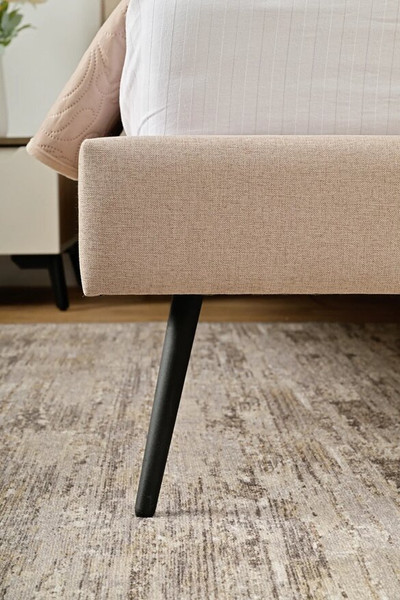 Изображение товара Двуспальная кровать ДСВ Сильвия 1.6 (лагуна бежевая)