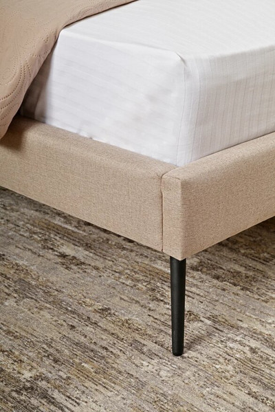 Изображение товара Двуспальная кровать ДСВ Сильвия 1.6 (лагуна бежевая)