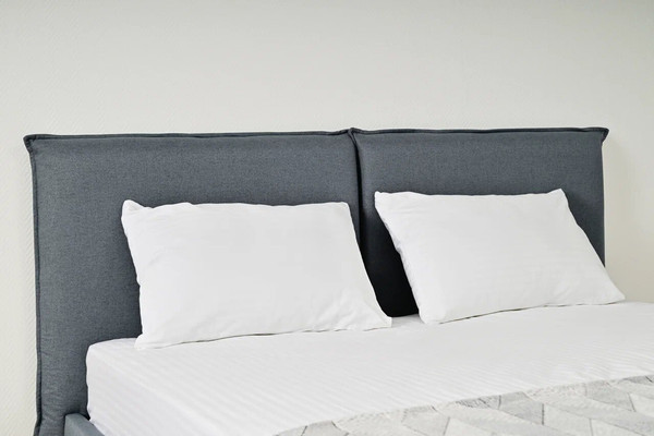 Изображение товара Двуспальная кровать ДСВ Сильвия 1.6 (лагуна пепел)