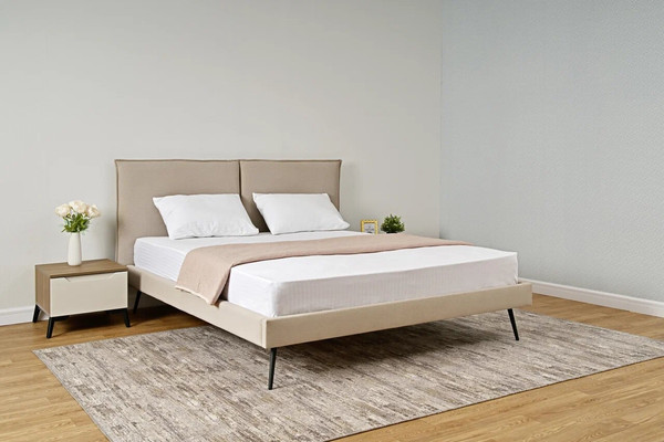 Изображение товара Двуспальная кровать ДСВ Сильвия 1.6 (сэнд)