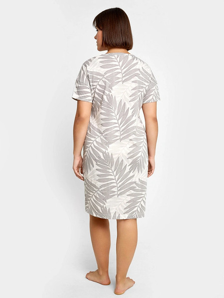 Изображение товара Сорочка Mark Formelle 572310 (р.164/170-112-118, листики на бежевом)