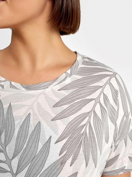 Изображение товара Сорочка Mark Formelle 572310 (р.164/170-112-118, листики на бежевом)