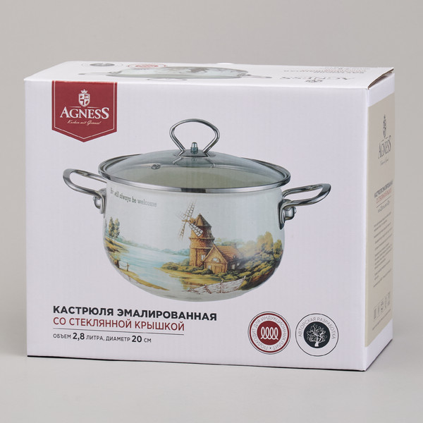 Изображение товара Кастрюля Agness 943-077