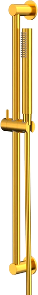 Изображение товара Душевой гарнитур Whitecross SET51MICROGLB (брашированное золото)