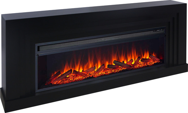 Изображение товара Каминокомплект Смолком Galaxy V60 Vision 60 LOG LED (черный)