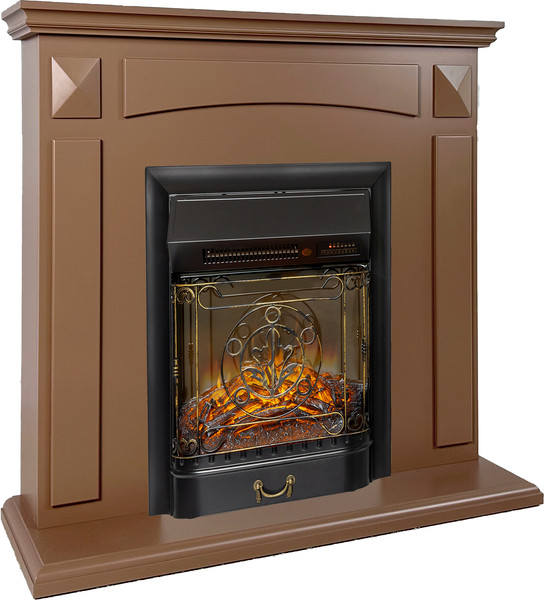 Изображение товара Каминокомплект Смолком Viking Std-Asp + Majestic-S Lux Bl LT Mocha Mousse 17-1230