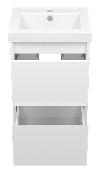 Изображение товара Тумба с умывальником Misty Алиса 40 / Э-Али01040-011П2Я+10.150.00400.001