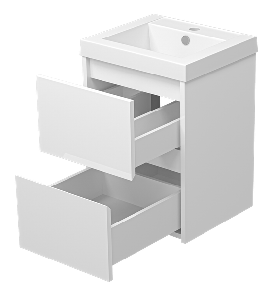 Изображение товара Тумба с умывальником Misty Алиса 40 / Э-Али01040-011П2Я+10.150.00400.001