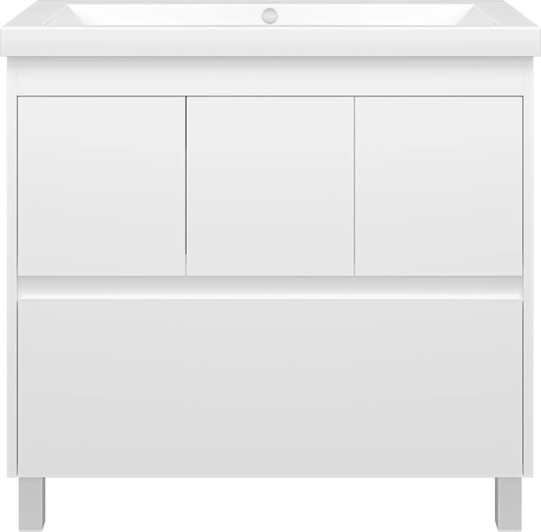 Изображение товара Тумба с умывальником Misty Алиса 90 / Э-Али01090-0112Я+10.150.00900.001