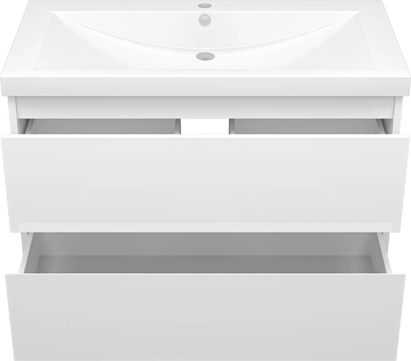 Изображение товара Тумба с умывальником Misty Алиса 90 / Э-Али01090-011П2Я+10.150.00900.001