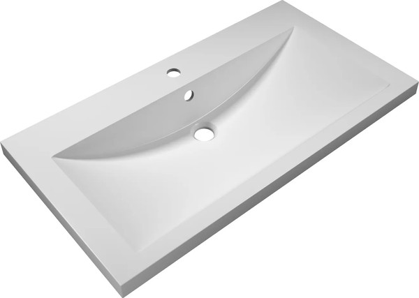 Изображение товара Тумба с умывальником Misty Алиса 90 / Э-Али01090-011П2Я+10.150.00900.001