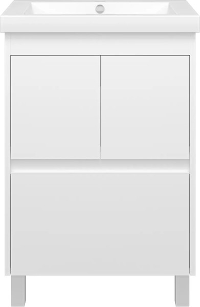 Изображение товара Тумба с умывальником Misty Алиса 58 / Э-Али01058-0112Я+10.150.00580.001