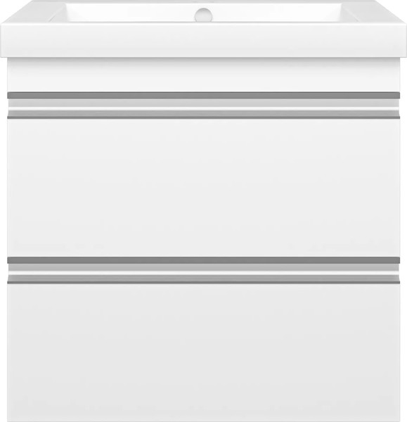 Изображение товара Тумба с умывальником Misty Ингрид 60 / П-Инг-01060-011П2Я+10.150.00580.001