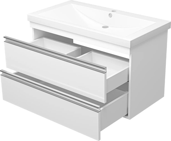 Изображение товара Тумба с умывальником Misty Ингрид 90 / П-Инг-01090-011П2Я+10.150.00900.001