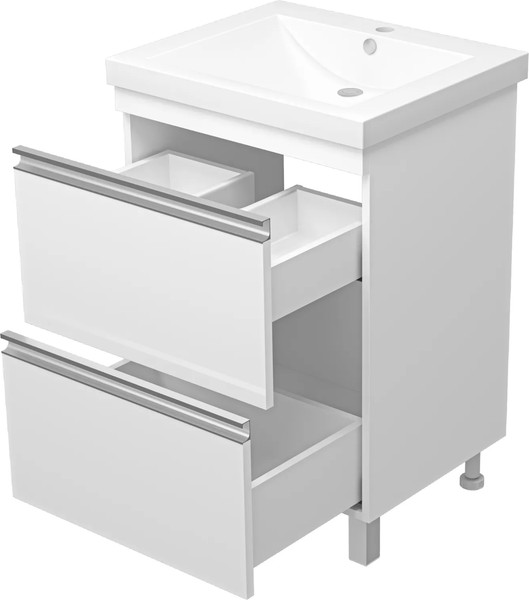 Изображение товара Тумба с умывальником Misty Ингрид 60 / П-Инг-01060-012Я+10.150.00580.001